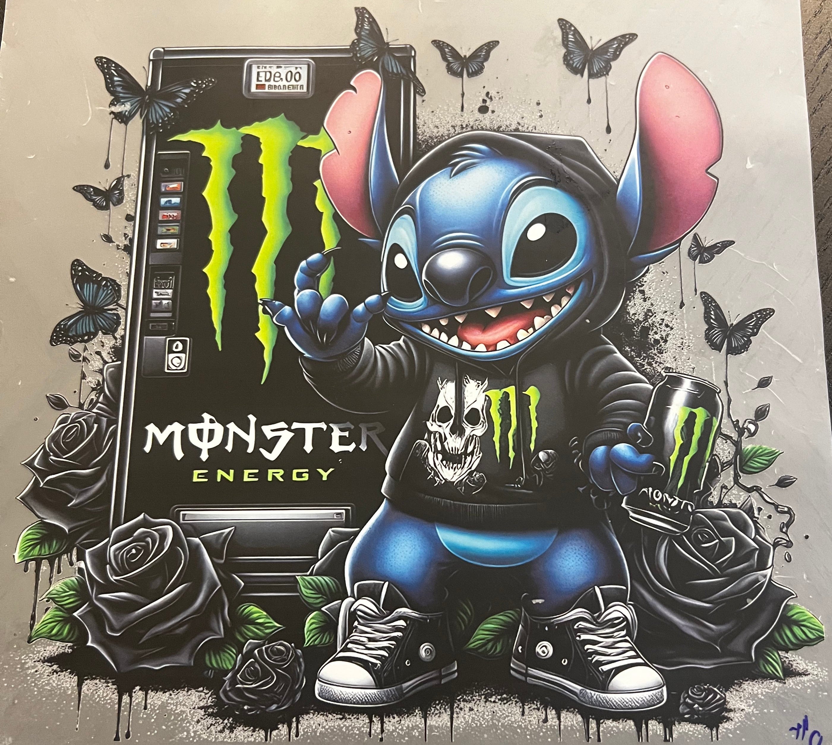 Stitch Monster Energy