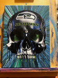 Seahawks Skull