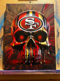 49ers Skull