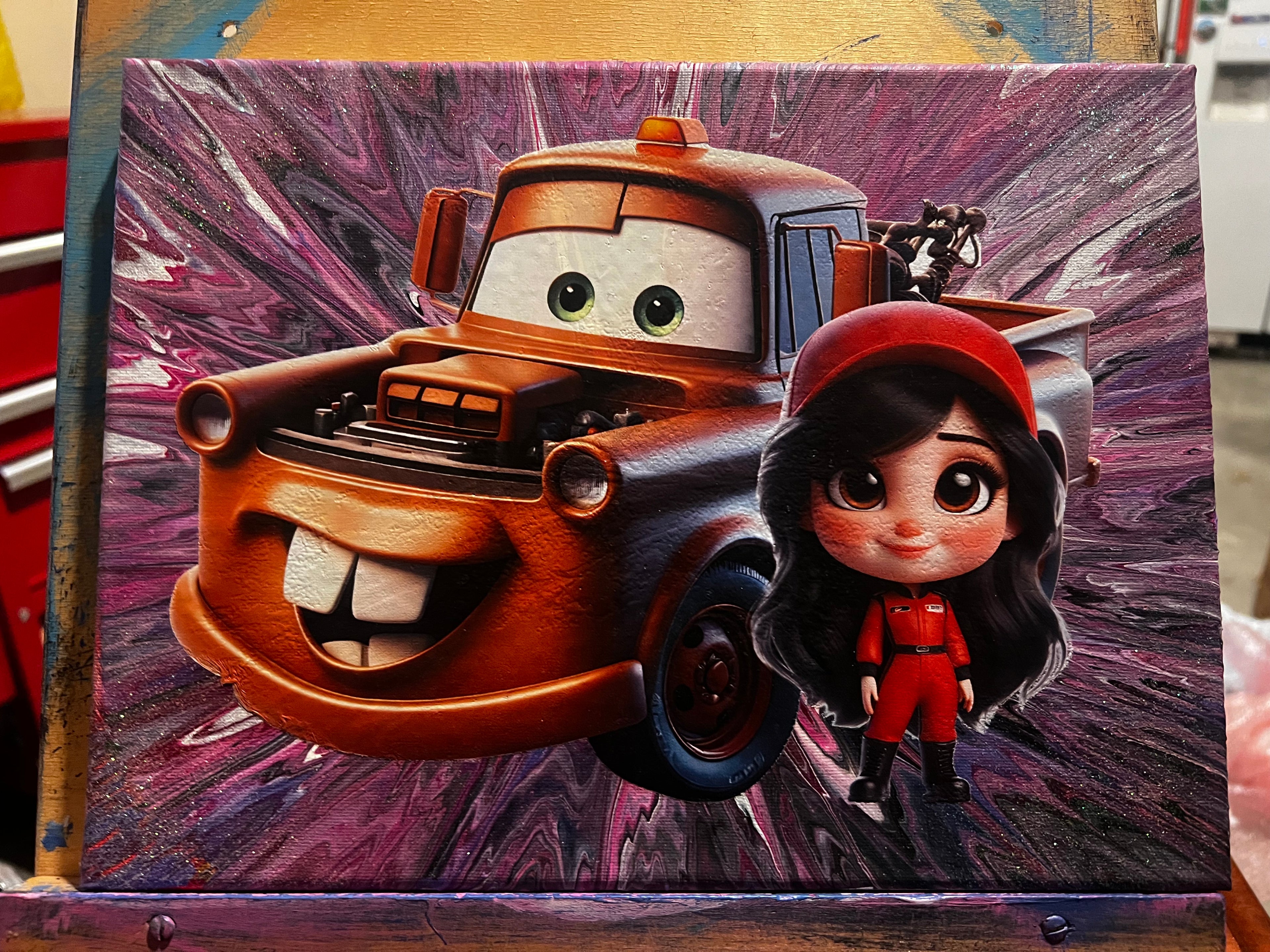 Tow Mater Girl
