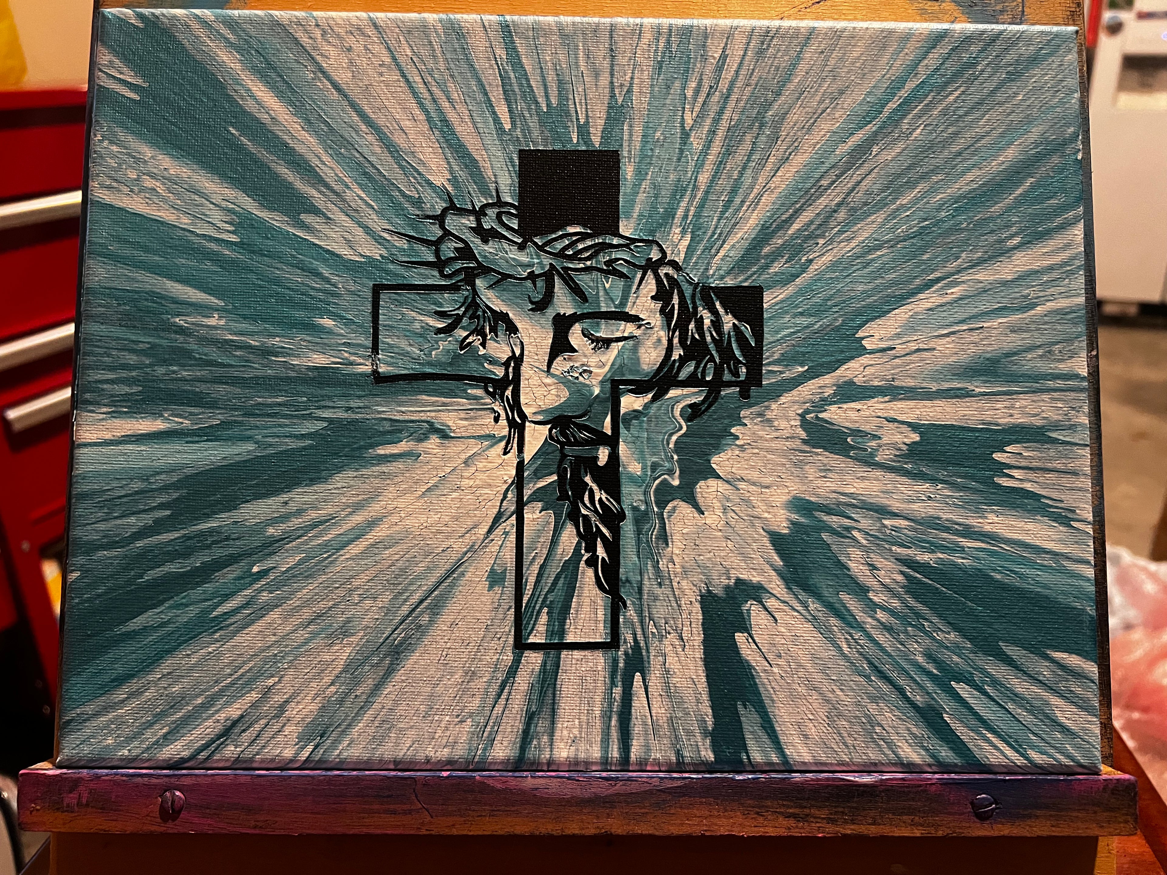 Cross - Blue