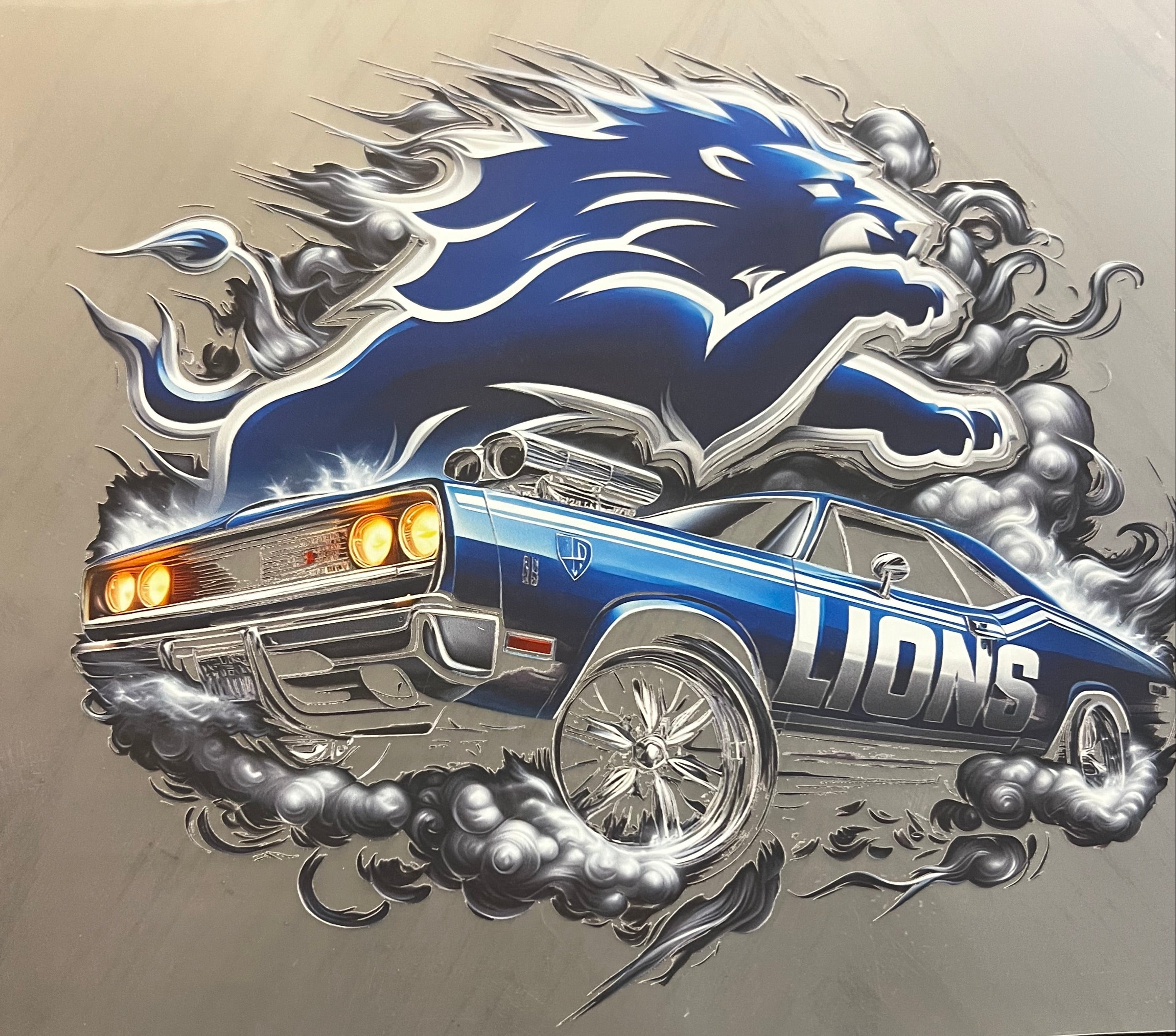 Lions Car