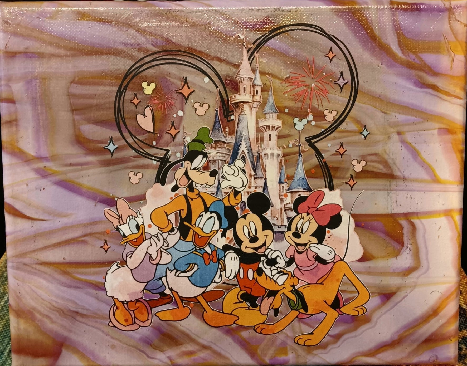 Disney Castle with Friends